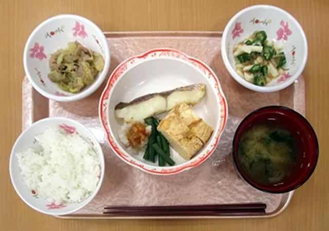 手作りの温かいお食事①