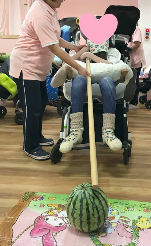 すいか割