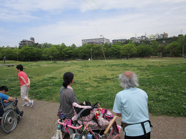 たこ揚げをしました！